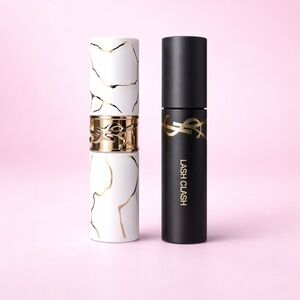 YSL Lash Clash Mascara 2mL + Candy Glaze Collector Balm Duo ✨ NIB Luxe Set 🎀